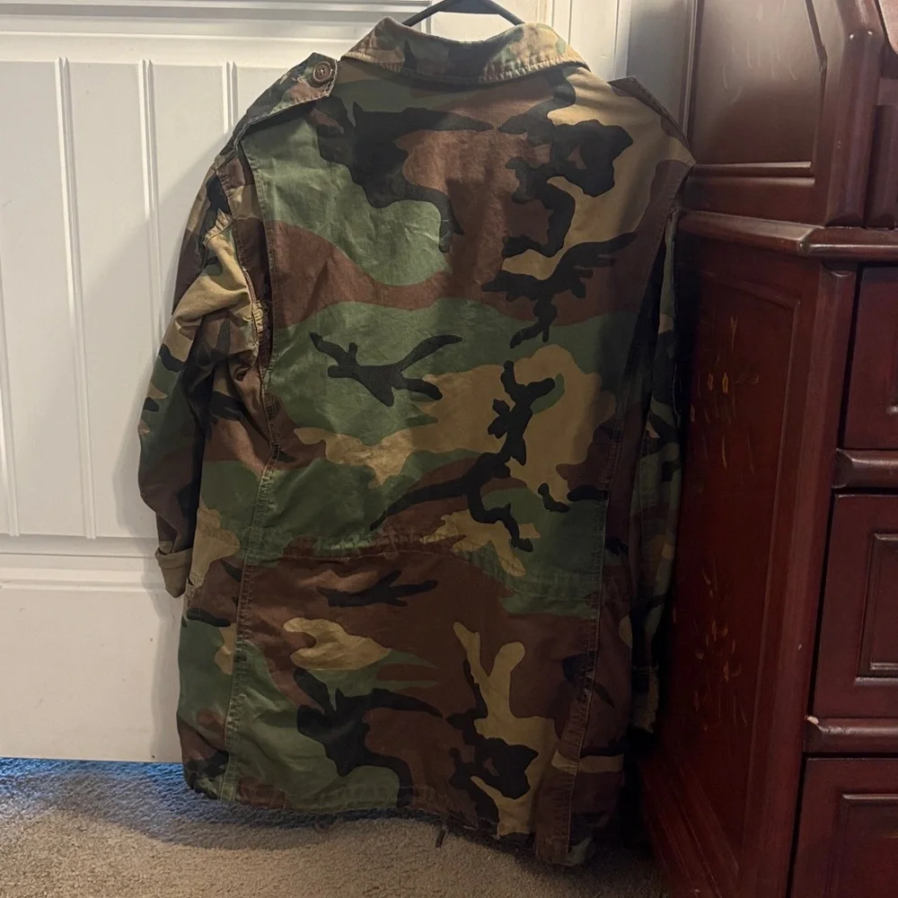 Polo by Ralph Lauren Green and Brown Camouflage Jacket. Very rare. - Picture 5 of 6